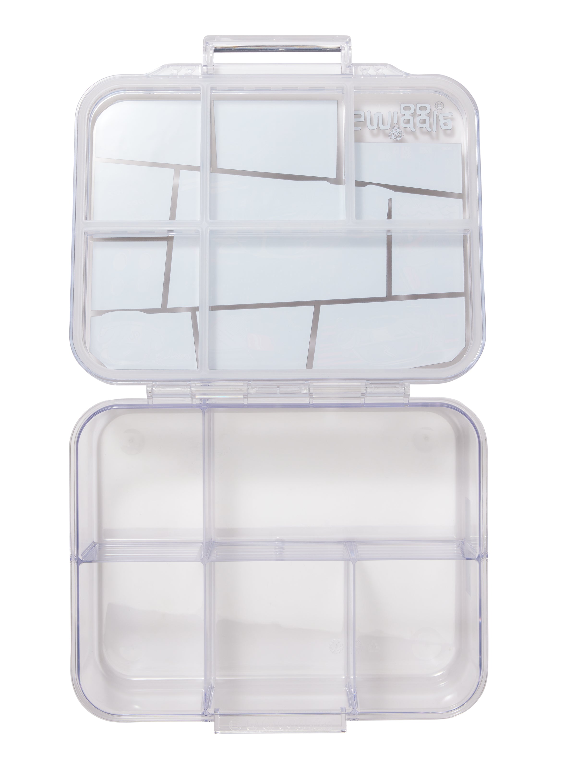 Smiggle Race Track Bento Lunch Box – Multi-Compartment Lunch Box for Kids