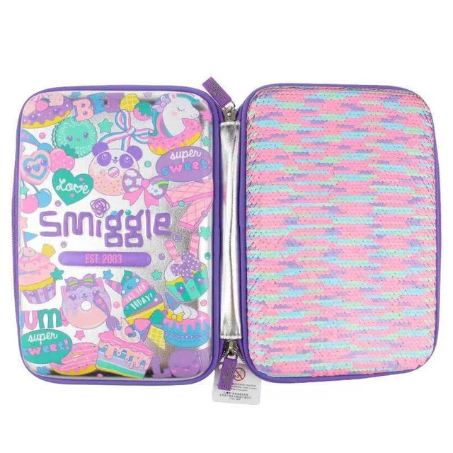 Smiggle Sweet Treats Hardtop Stationery Box – Large Capacity Pencil Case