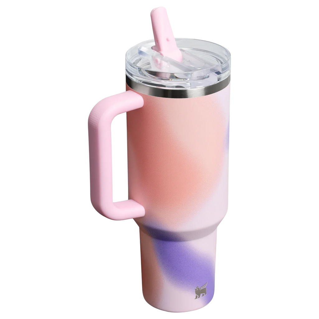 Stanley The New Frequency Quencher ProTour Flip Straw Tumbler | 40 OZ – Rose Petal Motion