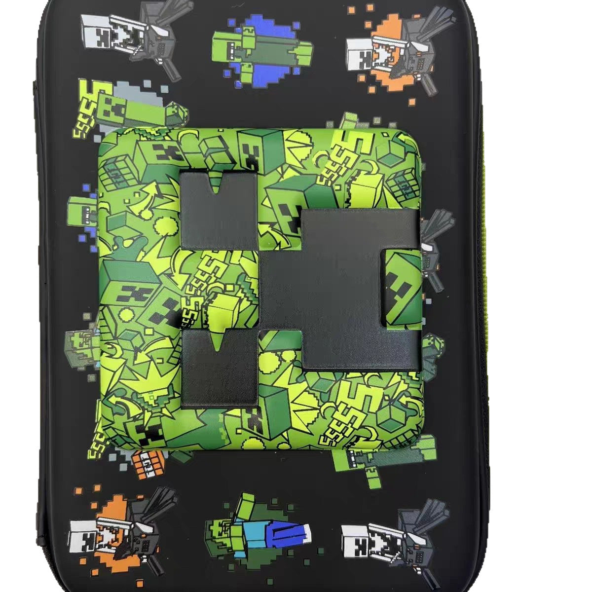 Smiggle Minecraft Interactive Double-Layer Pencil Case – Creeper Edition