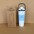 Owala FreeSip Stainless Steel Tumbler with Travel Handle – Leakproof Insulated Water Bottle (19 oz / 560 ml)