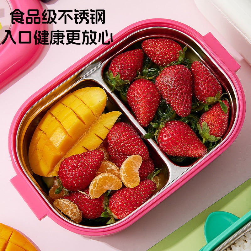 Cute Cartoon Stainless Steel Lunch Box