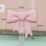Silicone Straw Cap Charm