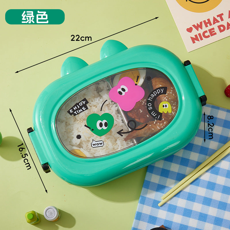 Cute Cartoon Stainless Steel Lunch Box