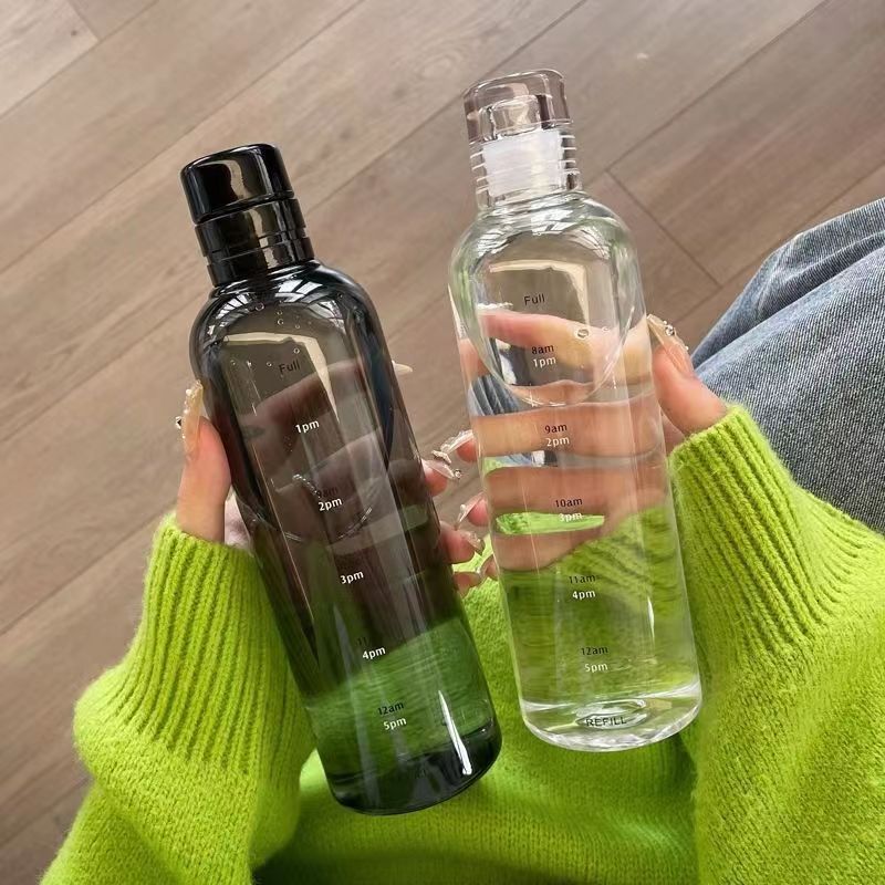 Time Marker Plastic Water Bottle- 500 ML