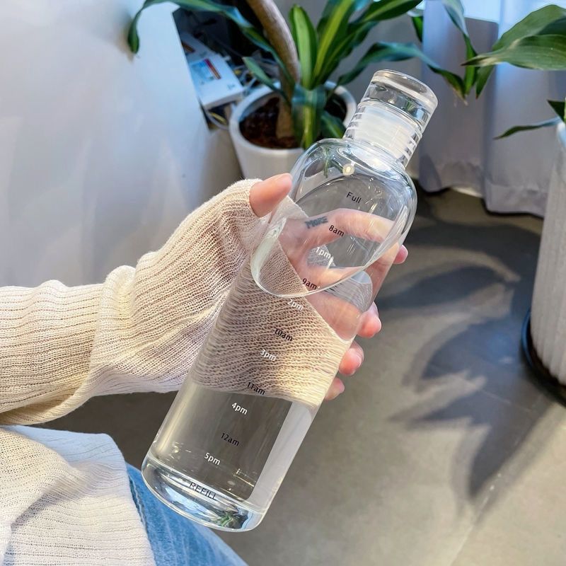 Time Marker Plastic Water Bottle- 500 ML