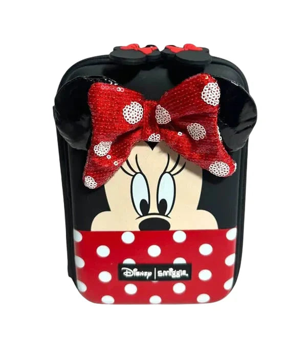 Smiggle Disney Minnie Mouse Hardtop Stationery Box – Large Capacity Pencil Case