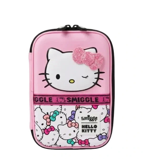 Smiggle Hello Kitty Hardtop Stationery Box – Large Capacity Pencil Case