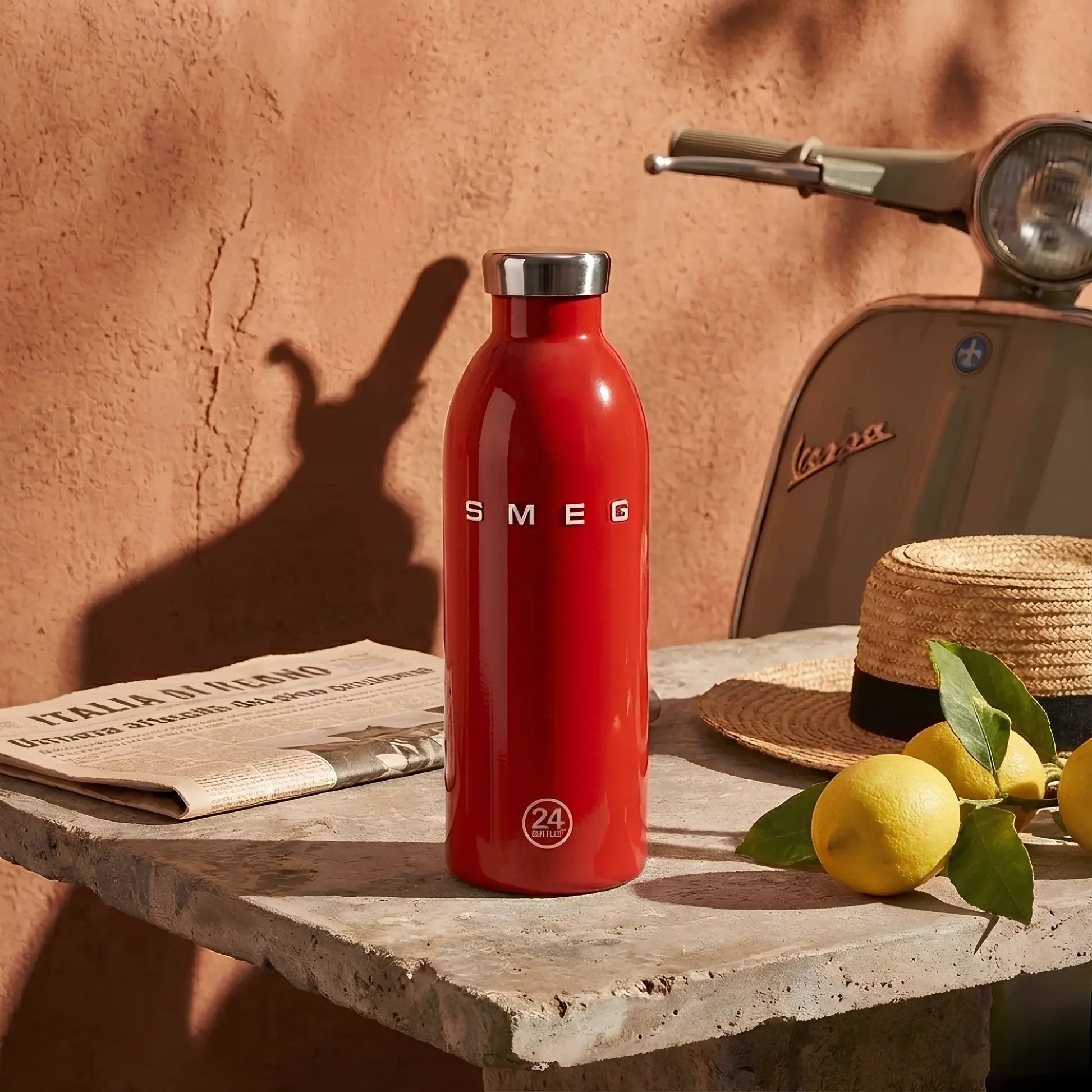 SMEG Stainless Steel Insulated Water Bottle – 500ml